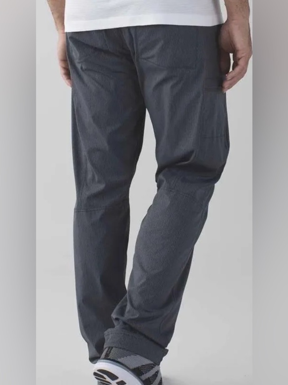 Lululemon Seawall track athletic pants medium men’s grey $120 gym casual